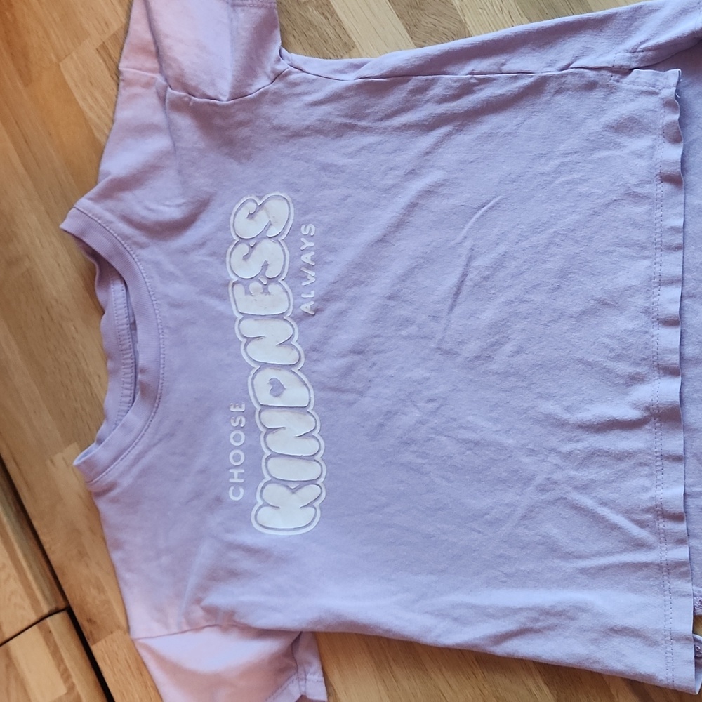 COTTON ON Kids Lavender T-Shirt - Choose Kindness